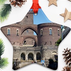 Helsingborg Castle Star Ornament (Two Sides) from ArtsNow.com Front