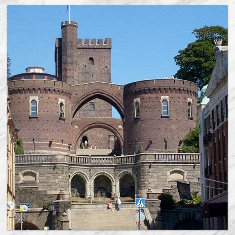 Helsingborg Castle Canvas 12  x 12  (Unframed) from ArtsNow.com 11.4 x11.56  Canvas - 1