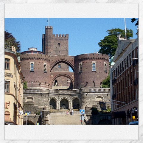 Helsingborg Castle Canvas 16  x 16  (Unframed) from ArtsNow.com 15.2 x15.41  Canvas - 1