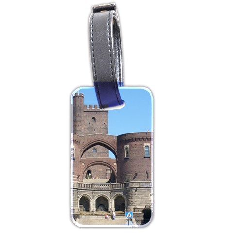 Helsingborg Castle Luggage Tag (Two Sides) from ArtsNow.com Back