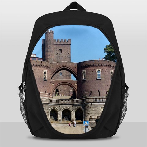 Helsingborg Castle Backpack Bag from ArtsNow.com Front