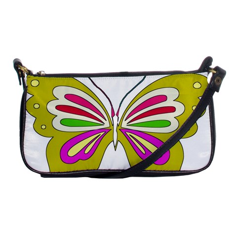 Color Butterfly  Evening Bag from ArtsNow.com Front