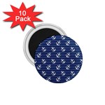 Boat Anchors 1.75  Button Magnet (10 pack)