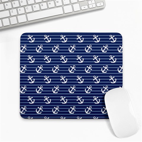 Boat Anchors Large Mouse Pad (Rectangle) from ArtsNow.com Front
