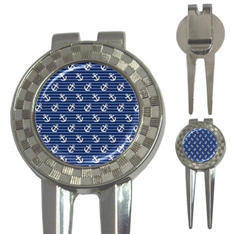Boat Anchors Golf Pitchfork & Ball Marker from ArtsNow.com Front