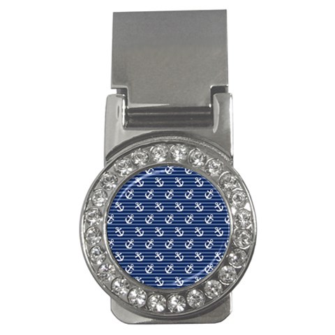 Boat Anchors Money Clip (CZ) from ArtsNow.com Front
