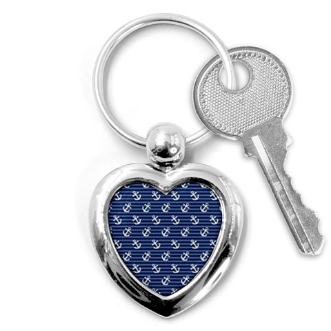 Boat Anchors Key Chain (Heart) from ArtsNow.com Front