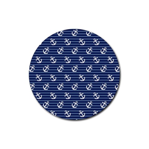 Boat Anchors Drink Coaster (Round) from ArtsNow.com Front