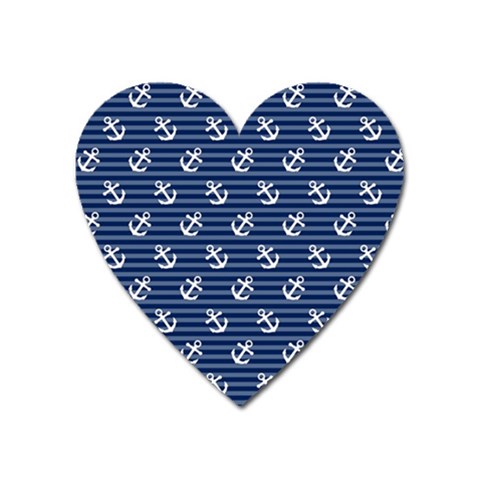 Boat Anchors Magnet (Heart) from ArtsNow.com Front