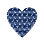 Boat Anchors Magnet (Heart)