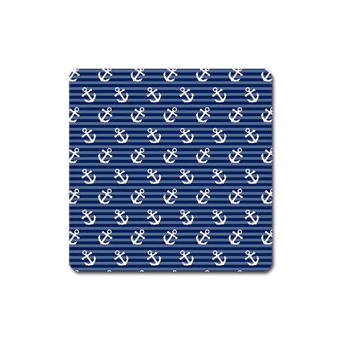 Boat Anchors Magnet (Square) from ArtsNow.com Front