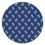 Boat Anchors Magnet 5  (Round)