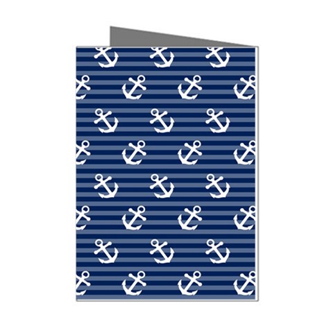 Boat Anchors Mini Greeting Card (8 Pack) from ArtsNow.com Left