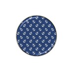 Boat Anchors Golf Ball Marker 4 Pack (for Hat Clip)