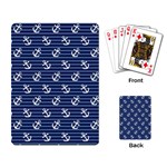 Boat Anchors Playing Cards Single Design