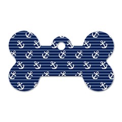 Boat Anchors Dog Tag Bone (Two Sided) from ArtsNow.com Front