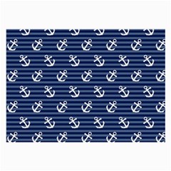 Boat Anchors Glasses Cloth (Large, Two Sided) from ArtsNow.com Back