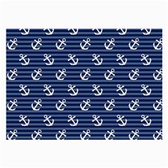 Boat Anchors Glasses Cloth (Large, Two Sided) from ArtsNow.com Back