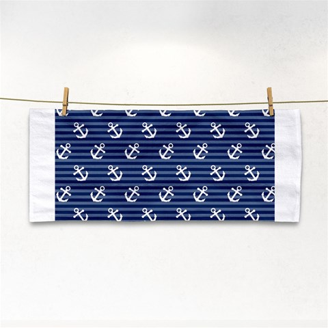 Boat Anchors Hand Towel from ArtsNow.com Front