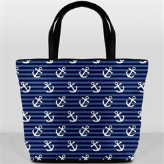 Boat Anchors Bucket Handbag from ArtsNow.com Back