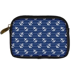 Boat Anchors Digital Camera Leather Case from ArtsNow.com Front