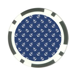 Boat Anchors Poker Chip (10 Pack) from ArtsNow.com Front