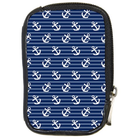 Boat Anchors Compact Camera Leather Case from ArtsNow.com Front