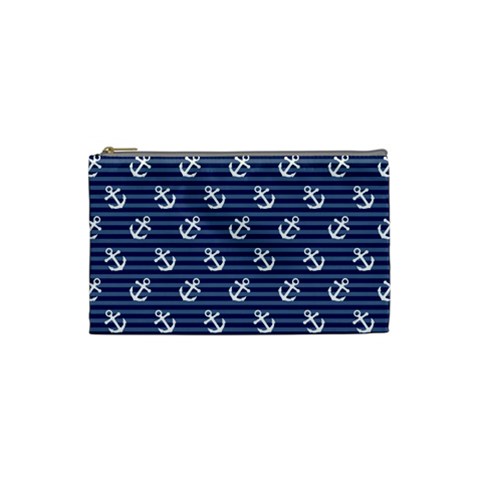 Boat Anchors Cosmetic Bag (Small) from ArtsNow.com Front