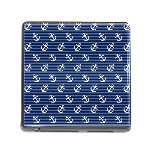 Boat Anchors Memory Card Reader with Storage (Square) from ArtsNow.com Front