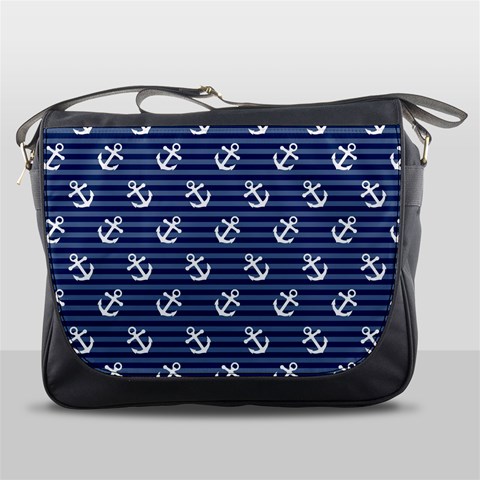 Boat Anchors Messenger Bag from ArtsNow.com Front