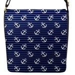 Boat Anchors Flap Closure Messenger Bag (Small)