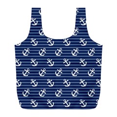 Boat Anchors Reusable Bag (L) from ArtsNow.com Back