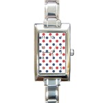 Boat Wheels Rectangular Italian Charm Watch