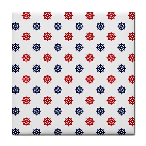 Boat Wheels Ceramic Tile from ArtsNow.com Front