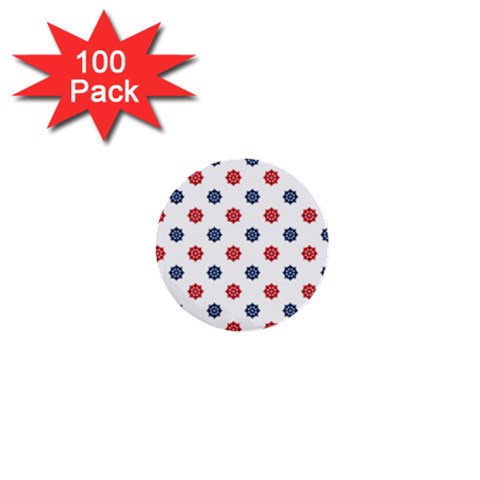 Boat Wheels 1  Mini Button (100 pack) from ArtsNow.com Front