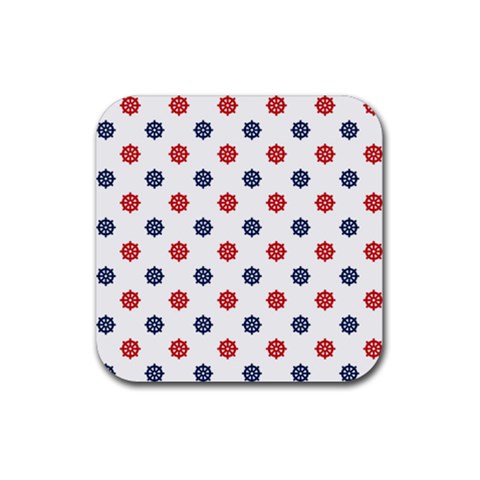Boat Wheels Drink Coaster (Square) from ArtsNow.com Front