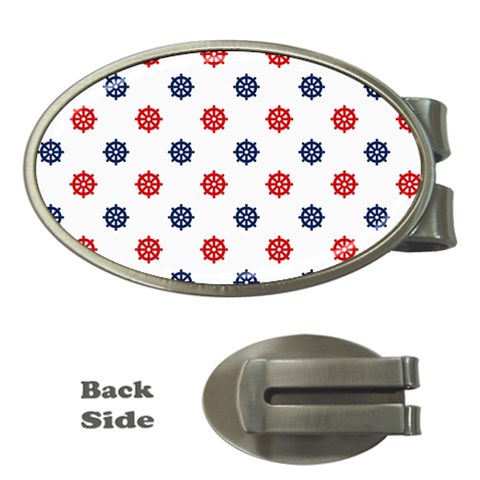 Boat Wheels Money Clip (Oval) from ArtsNow.com Front