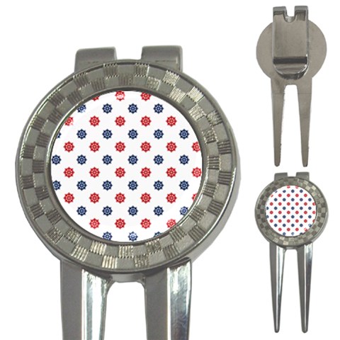 Boat Wheels Golf Pitchfork & Ball Marker from ArtsNow.com Front