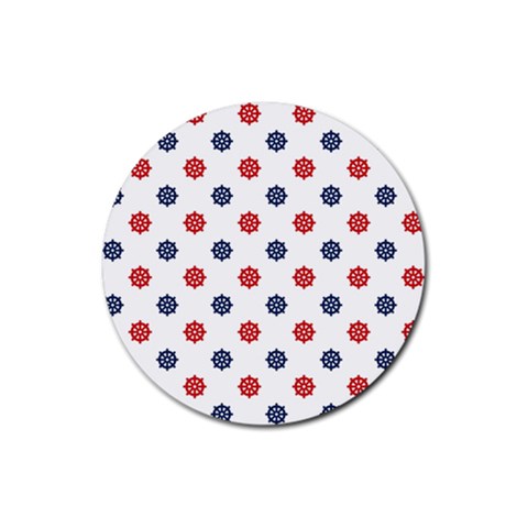 Boat Wheels Drink Coaster (Round) from ArtsNow.com Front