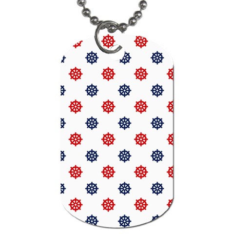 Boat Wheels Dog Tag (One Sided) from ArtsNow.com Front