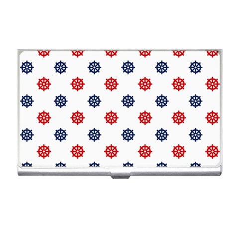 Boat Wheels Business Card Holder from ArtsNow.com Front