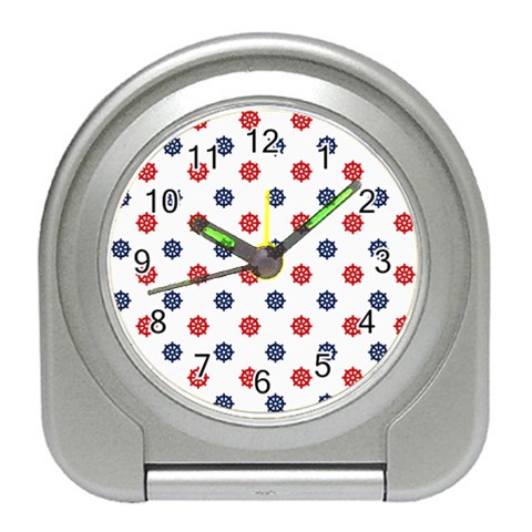 Boat Wheels Desk Alarm Clock from ArtsNow.com Front