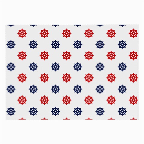Boat Wheels Glasses Cloth (Large) from ArtsNow.com Front