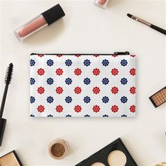 Boat Wheels Cosmetic Bag (Small) from ArtsNow.com Back