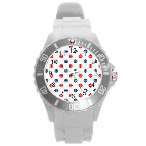 Boat Wheels Plastic Sport Watch (Large) from ArtsNow.com Front