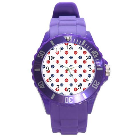Boat Wheels Plastic Sport Watch (Large) from ArtsNow.com Front