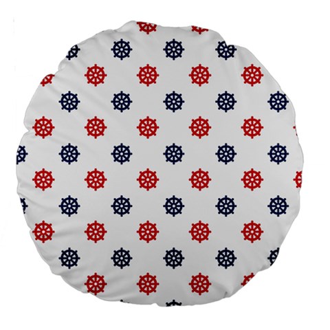 Boat Wheels 18  Premium Round Cushion  from ArtsNow.com Front