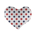 Boat Wheels 16  Premium Heart Shape Cushion 