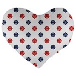 Boat Wheels 19  Premium Heart Shape Cushion