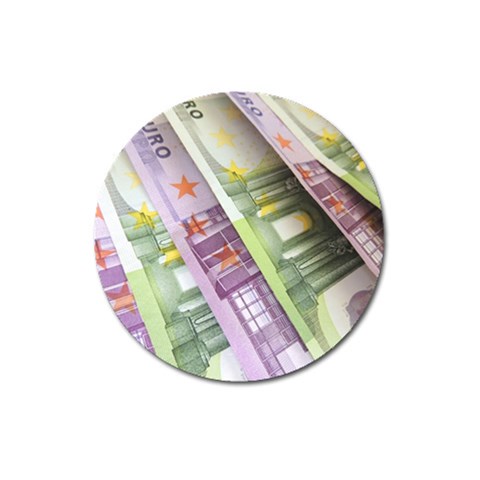 Just Gimme Money Magnet 3  (Round) from ArtsNow.com Front